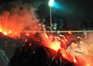 Janett beim Fußball in Griechenland