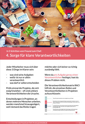 Checkliste: Vom Freund zum Chef in 5 Schritten